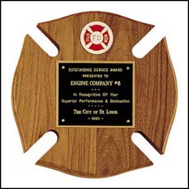 Fire Department Plaque (10"x10")